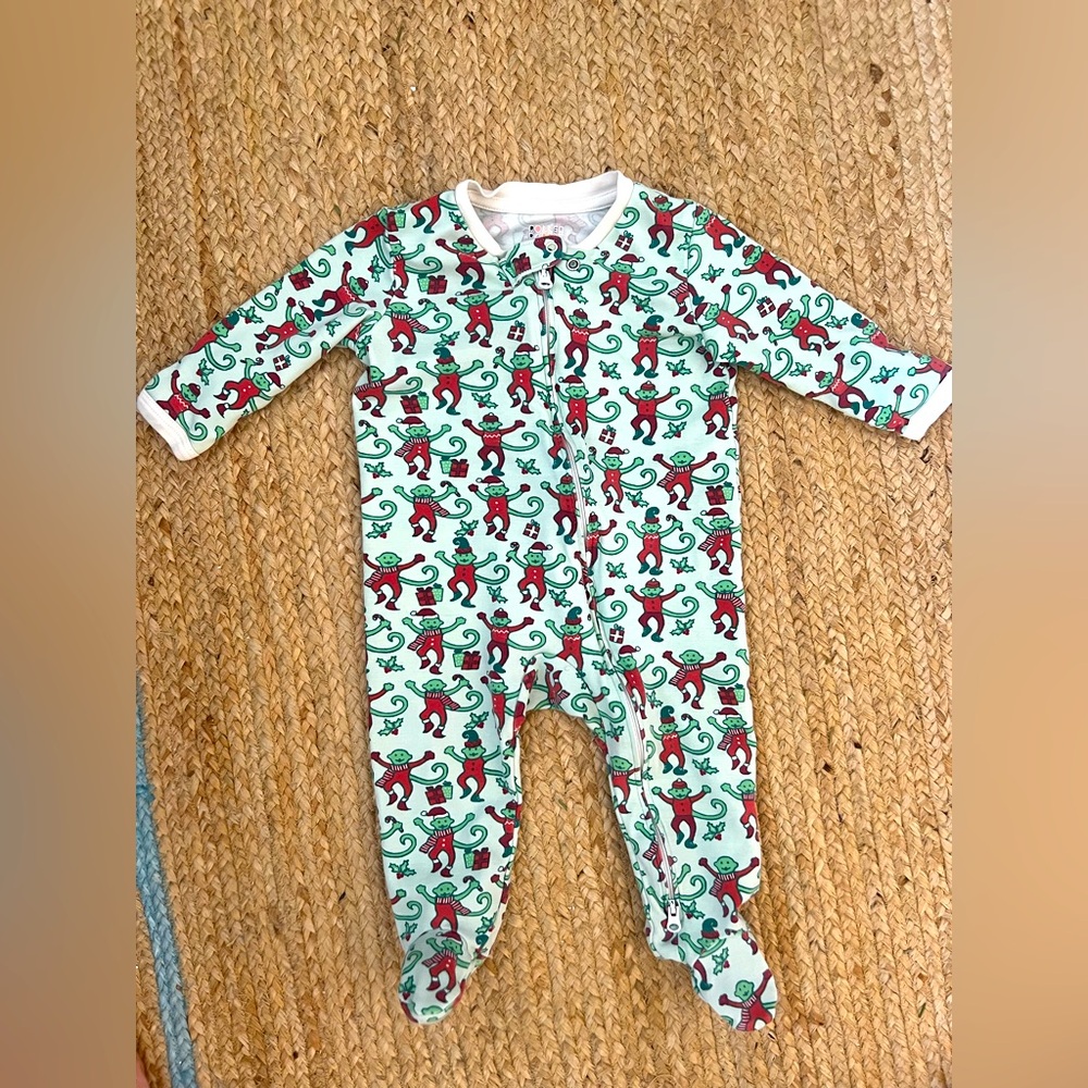 Roller Rabbit Red and Green Kids Pajamas